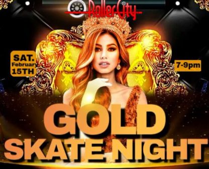 Gold Skate Night - Exclusive Skate Disco