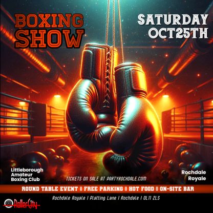 Live Boxing Show - Littleborough Amateur Boxing Club - Saturday 25th October 2025