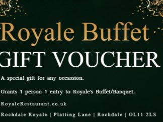 Royale Buffet Gift Vouchers