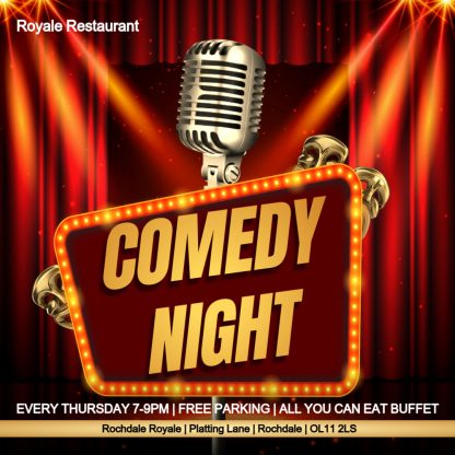 Comedy Night | Royale Buffet | Royale Restaurant