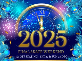 Final Weekend of 2025 - £5 Off Rollerskating - Sat 27 & Sun 28 December 2025