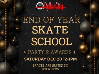 End of Year Skate School Party & Awards - Saturday 20th December 2025