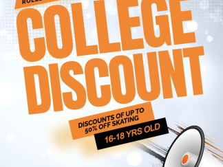College Students Skate Discount - Up to 50% Off