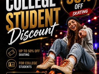 College Students Skate Discount - Up to 50% Off
