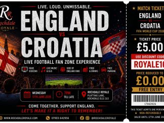 Live England vs Croatia | IT'S COMING HOME IN 2026 | Rochdale Royale