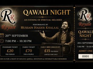 Qawali Night | Hussain Haider Khalaal | Sunday 20th September 2026