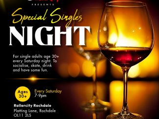 Rollercity Single's Night - LADIES HALF PRICE - Every Saturday 7-9pm