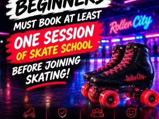 Skate School - £6 Off First Lesson! | 60 Mins Session Learn to Skate Class